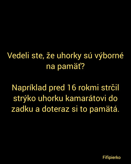 Čo pomáha na pamäť